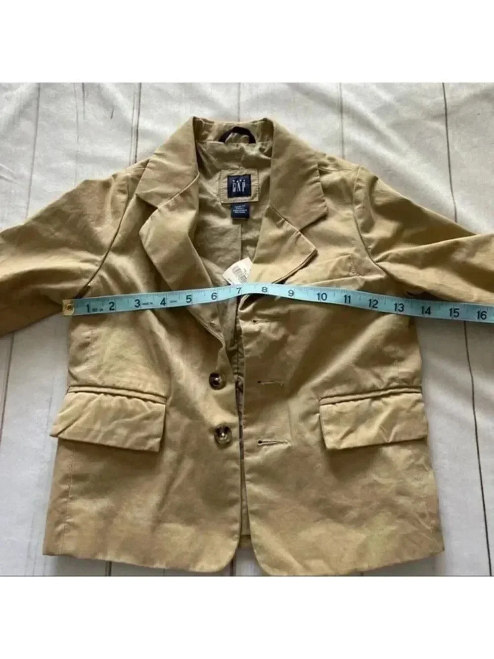 NWT BABY Gap khaki Unisex jacket toddler2 years
